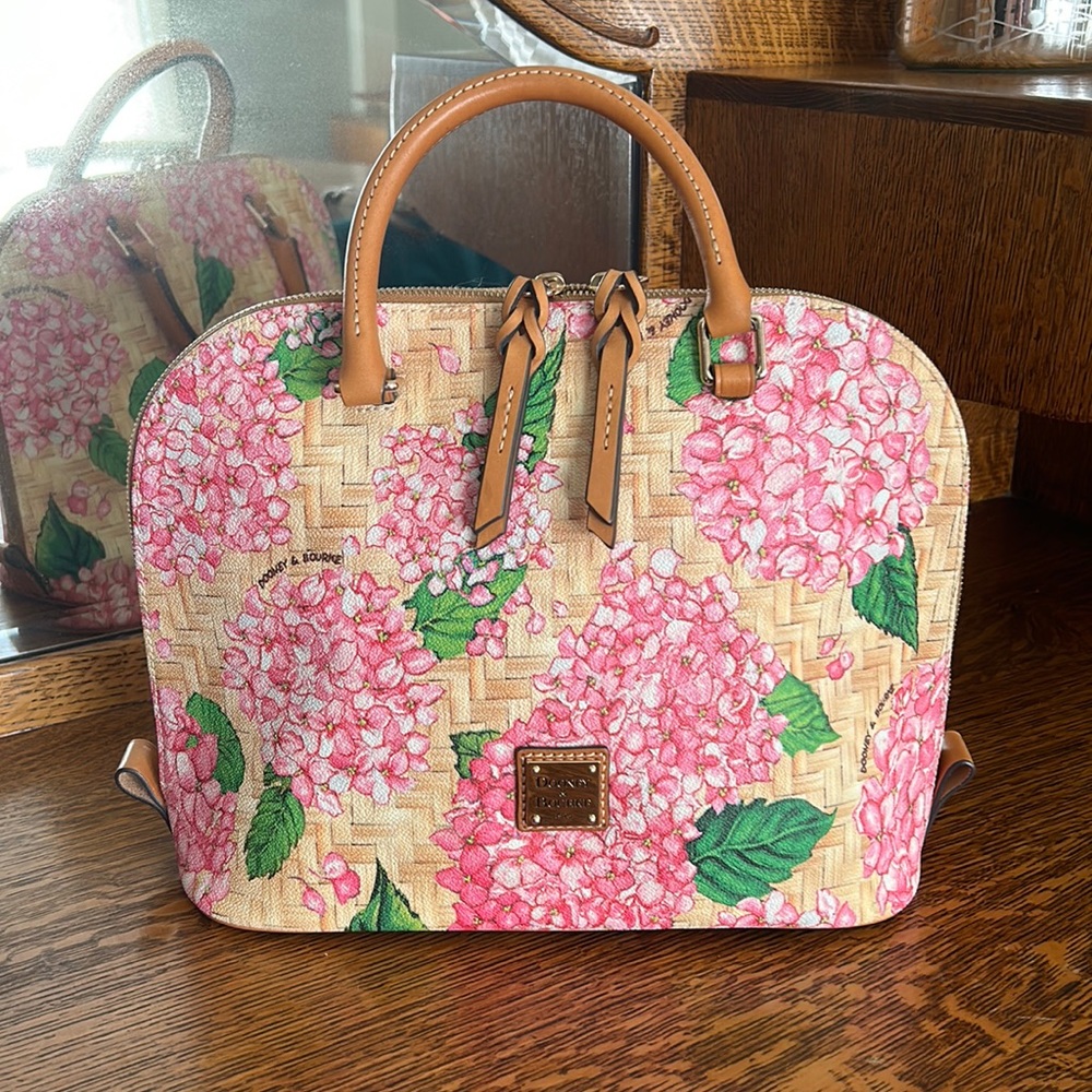 Dooney & Bourke pink floral handbag NWOT